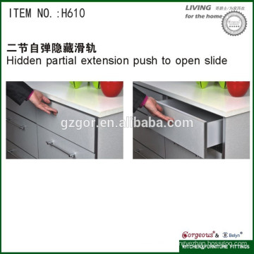 two-section Concealed Drawer Slide Stops